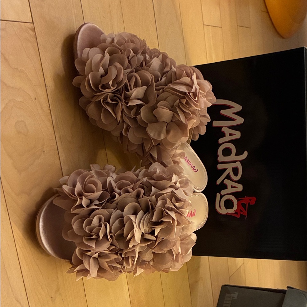 MadRag Women's Floral Blush Mules - Picture 5 of 7